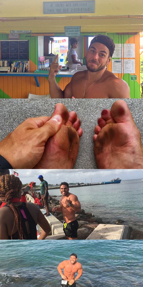 ross edgley barefoot running