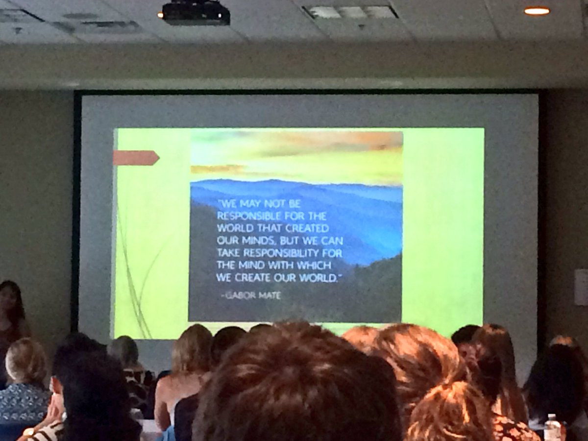 ICHSMcMaster's tweet photo. A great thought to end off our first keynote with Sangita Kamath, OT #ICHS2016 https://t.co/a28pfsnOR1