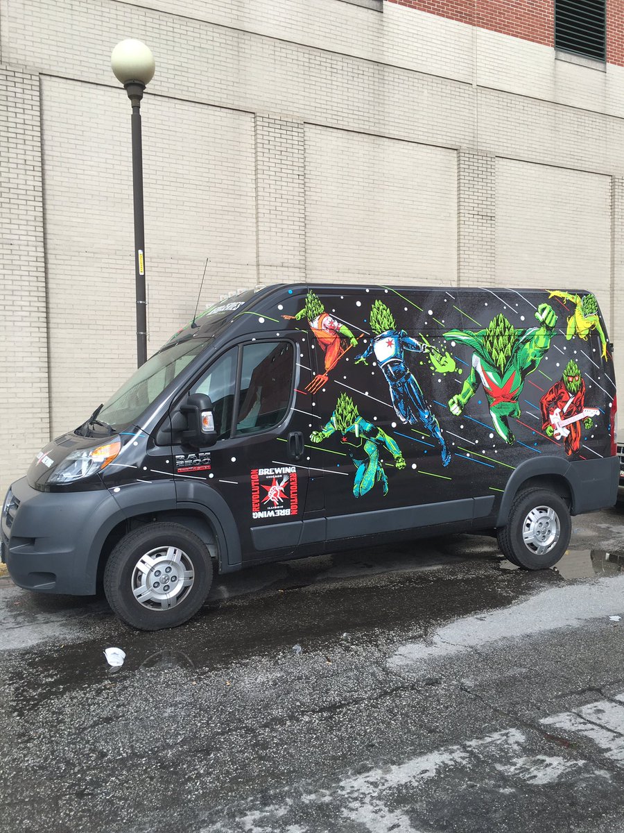 So nice seeing the <a href="/RevBrewChicago/">Revolution Brewing</a> van outside the hotel this morning! @CANvitational  <a href="/SunKingBrewing/">Sun King Brewery</a> <a href="/OmniHotels/">Omni Hotels & Resorts</a>