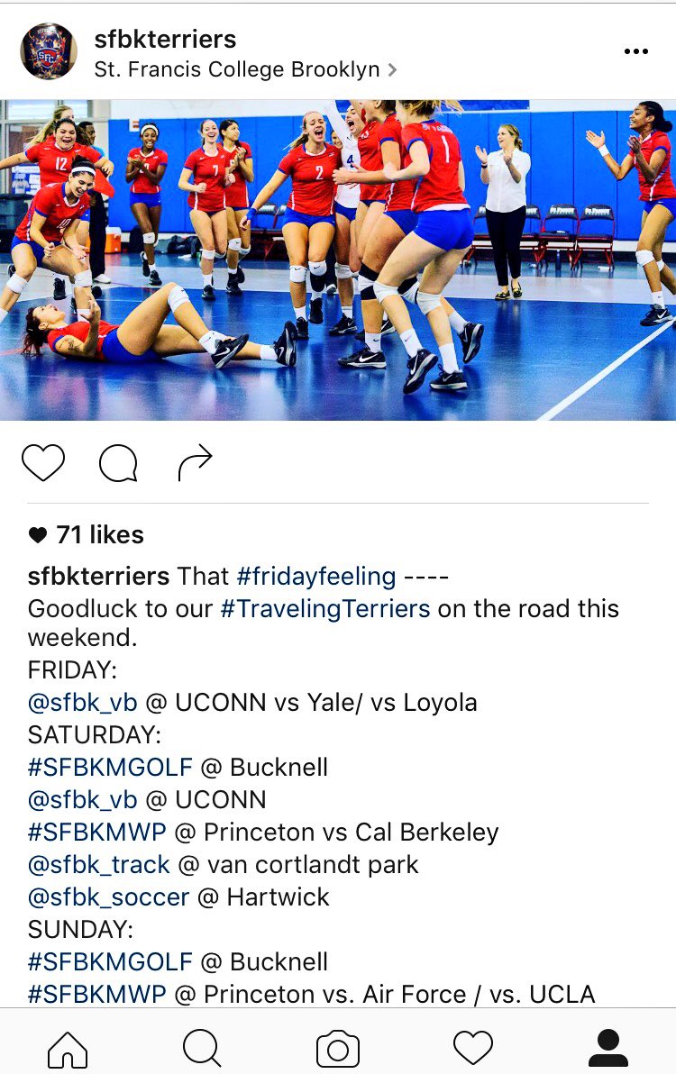 SFBKTerriers's tweet photo. In case you missed it, the #Terriers are busy on the road this weekend! @sfbkvb #SFBKMWP #SFBKMGOLF @SFBK_Track https://t.co/yPRwl7rIgG