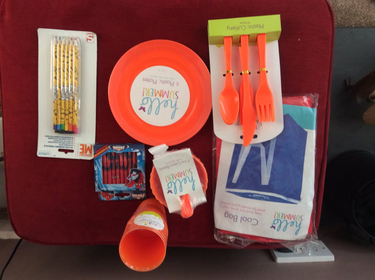 BarrowIslandSch's tweet photo. Going with the children's interests in Reception = Quick trip to poundworld! #picnictime #writingboxes https://t.co/GxdBFoIApH