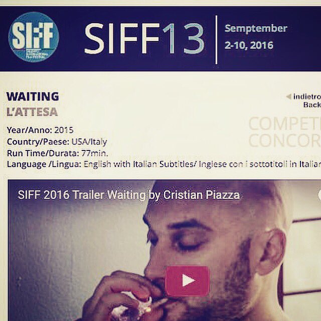 Waitingdocu's tweet photo. The #salentofilmfestival comes to an end tonight! #thankyou #waitingscreening #SupportIndieFilm #waitingfestivals https://t.co/cy1Ke2CVAi