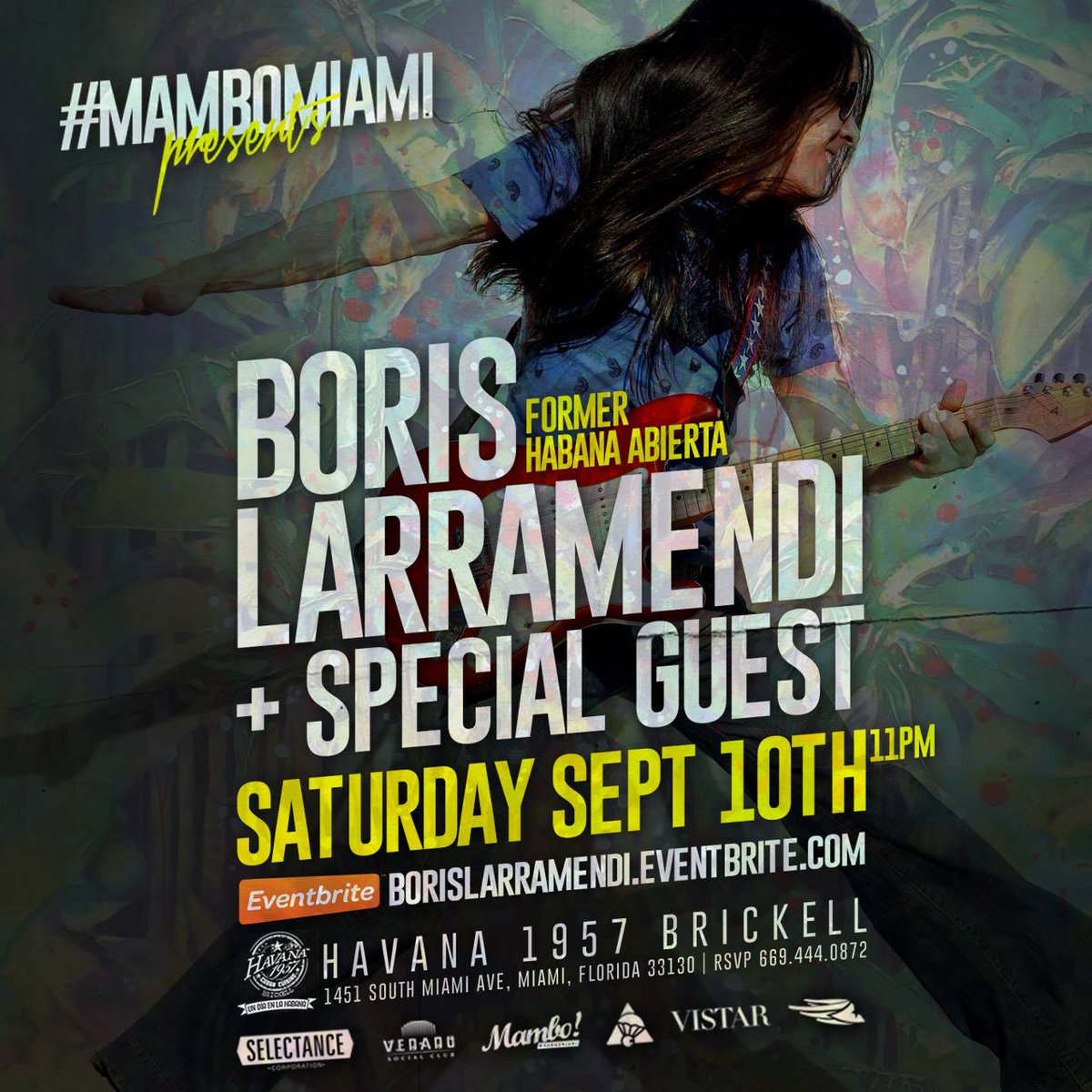 havana1957miami's tweet photo. #MamboMiami presents Boris Larramendi + Special Guest tonight at #Havana1957 #Brickell! https://t.co/oZrglkB3rw https://t.co/NM08MwfQ2Z