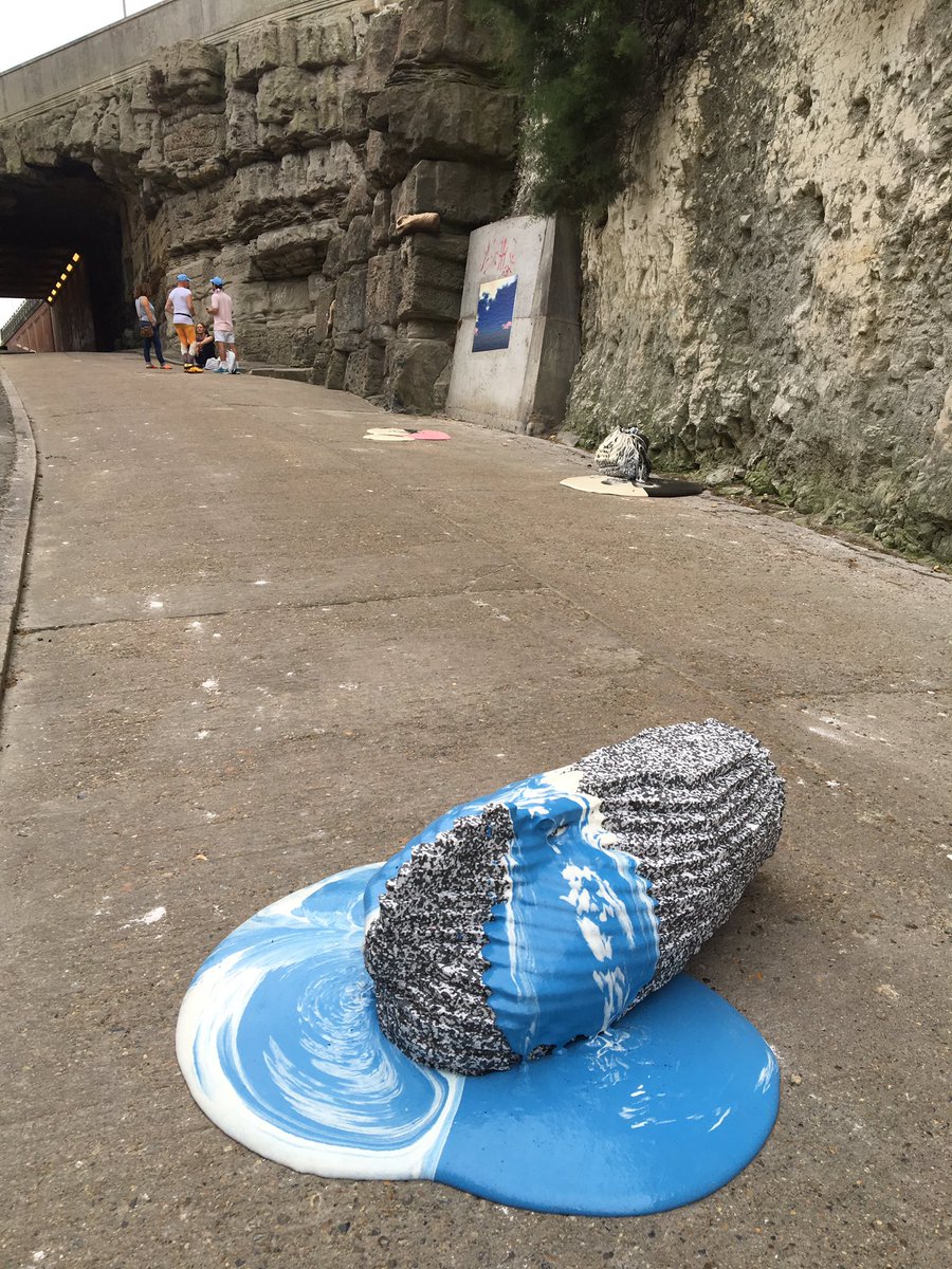 What an impact <a href="/margatecoastpk/">Margate Coastal Park</a> installation Lacuna is making in Newgate Gap. Showed how the space can be reimagined.