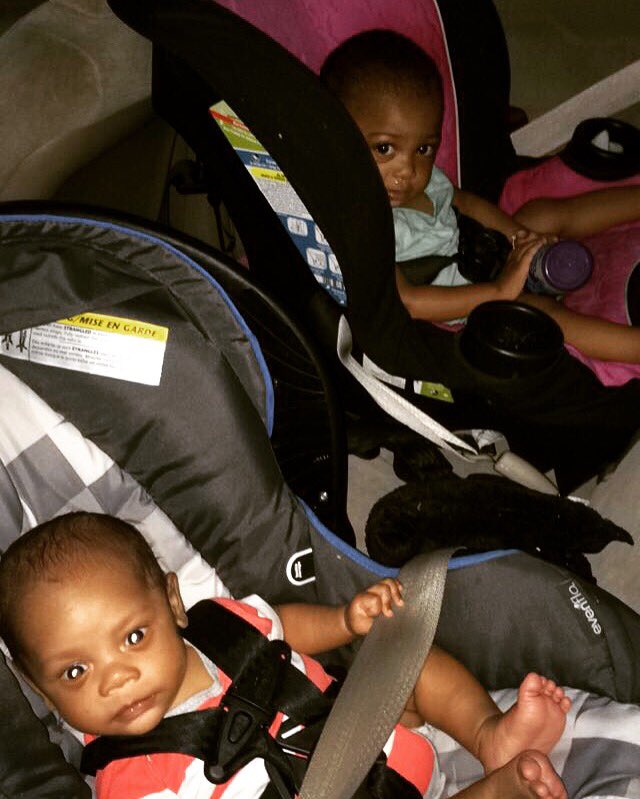 QueenMela's tweet photo. One thing I can say niggas ain't shit but they make some pretty babies 😍😍😍 #Josiah #Harmony https://t.co/0Ih86nNv5s
