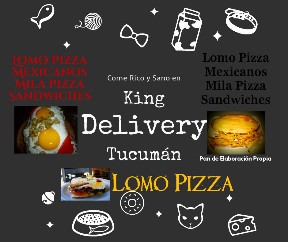 KingDeliveryTuc's tweet photo. #Tucuman #YerbaBuena #SanMartinTuc #AtleticoTucuman #LomoPizza solo en Tucuman....lo mas rico esta aqui #BuenSabado https://t.co/iHlOTcKcfS