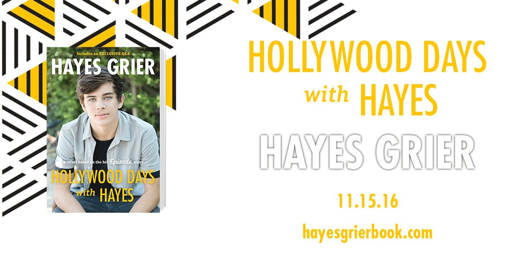 FierceReads's tweet photo. Don't miss HOLLYWOOD DAYS WITH HAYES by @HayesGrier https://t.co/Z9PDpcRQhh https://t.co/MzW0oKAyYw