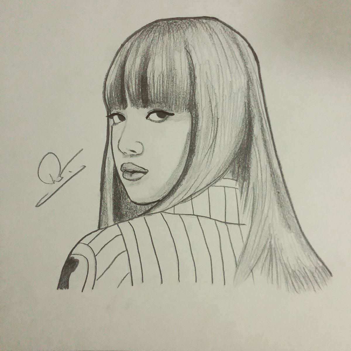 Blackpink Pencil Drawing Easy : Blackpink Drawing Easy Lisa | Bodenswasuee