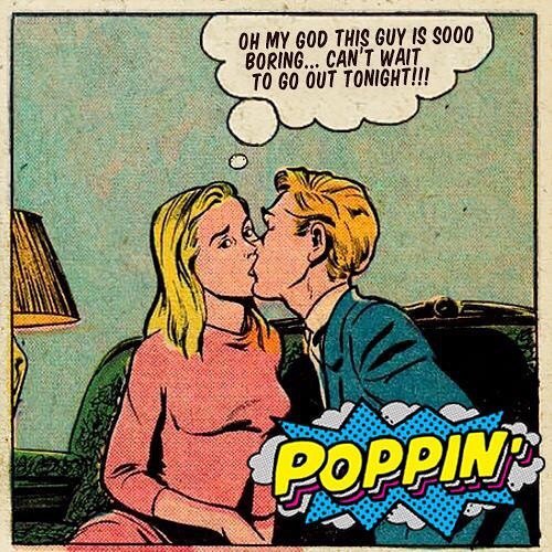 Is die date die je nu hebt oh zo saai? Loop snel weg en kom vanavond naar Poppin' om je ni… ift.tt/2chtbLW