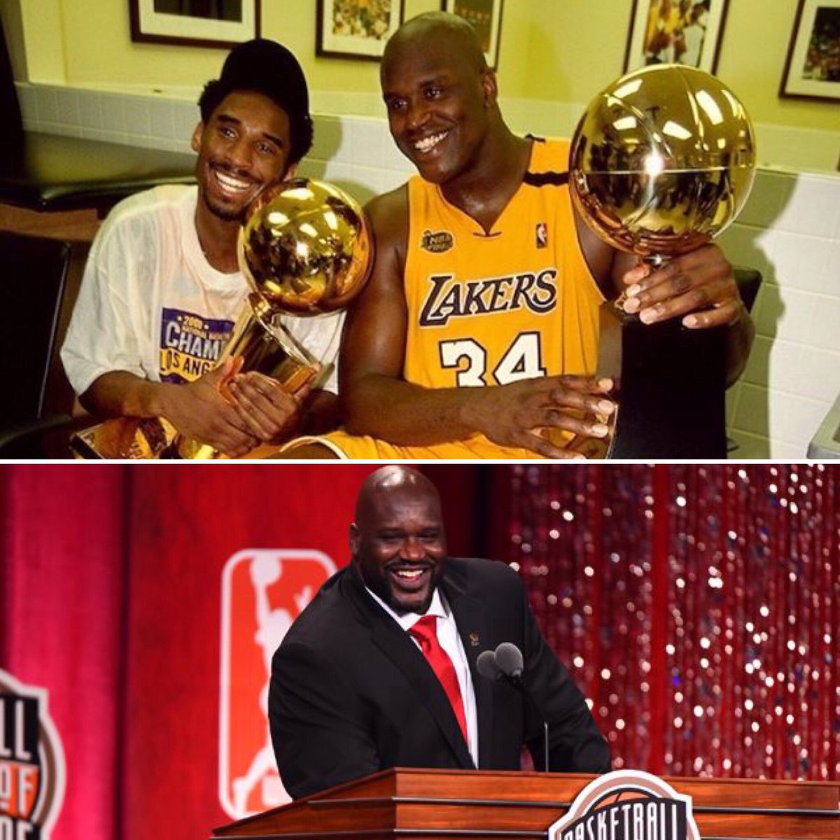 Shaquille O'Neal: "Kobe me empujó a ganar 3 anillos consecutivos, también me empujó a ser traspasado a Miami"