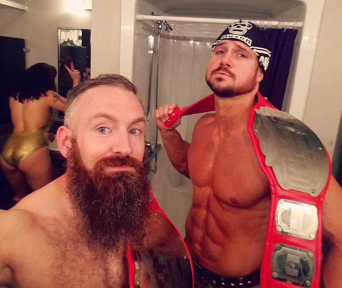 MDoggMattCross's tweet photo. aaaand NEW @MONDOLUCHA Tag Team Champions of the World!!
Kicked off the Ultimate #DudeWeekend w/ a bang last night! https://t.co/Mf4XY4rNKl