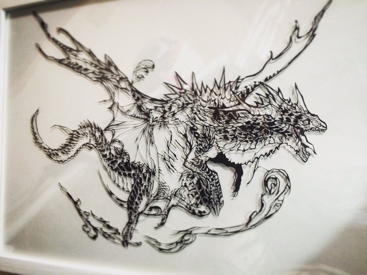 かにかま En Twitter 忘れられがちですが 龍の切り絵の人です 西西東東 よその東洋龍と西洋龍を見てみたい かにかま En Twitter 忘れられがちですが 龍の切り絵の人です 西西東東 よその東洋龍と西洋龍を見てみたい