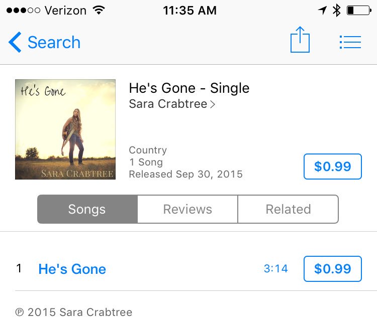 SCMusic11's tweet photo. Loving this song #vain #greatmusic #rocknroll #gone He's Gone - Single by Sara Crabtree
https://t.co/wDEg6Dwict https://t.co/XTXoqB0fqv