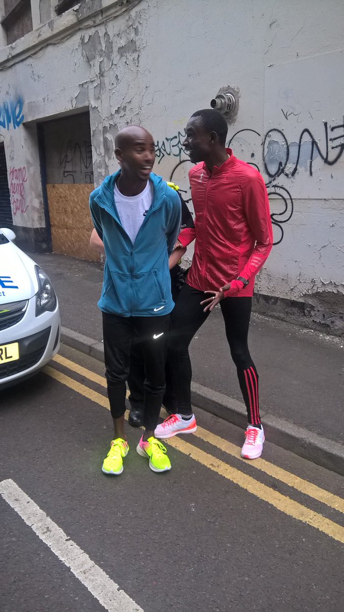 northumbriapol's tweet photo. This is what happens when @Mo_Farah and David Rudisha go for a run  - they set off our speed cameras! #WontFoolUs https://t.co/lAXGF4uJBC