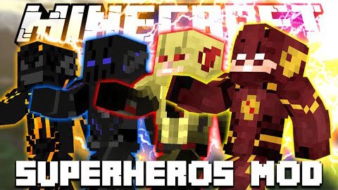 Мод Superheroes by FiskFille для Minecraft 1.7.10