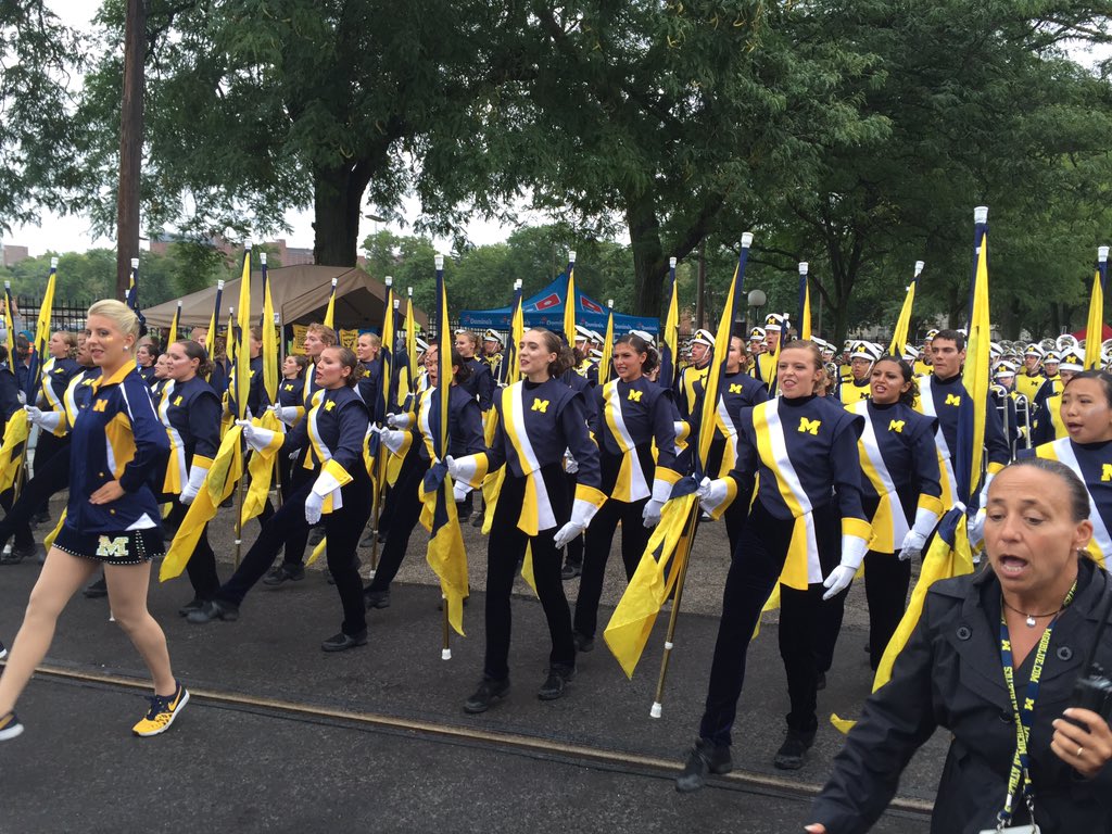 pinkhamlj's tweet photo. Michigan's band. MGoBLUE! https://t.co/n5eug4ENJ3