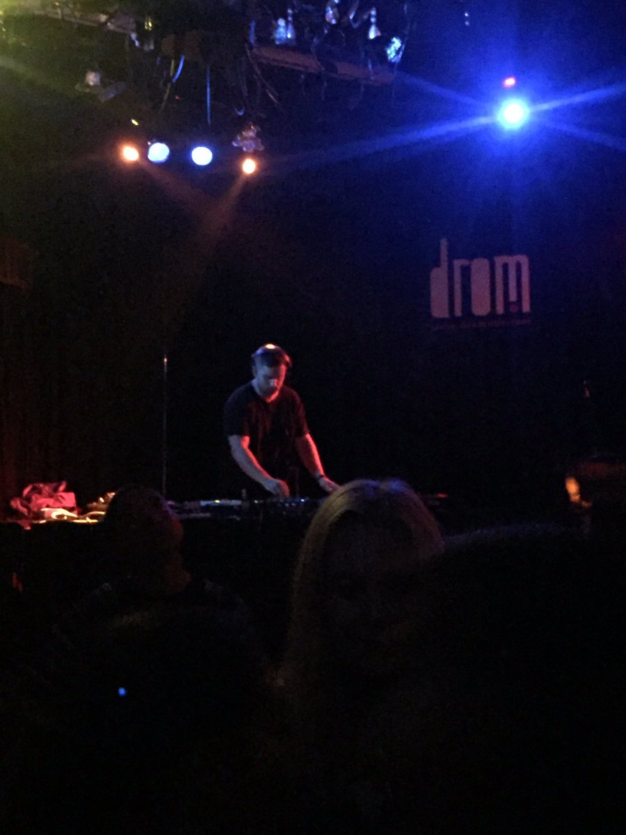 CahootsRecords's tweet photo. @jamietrench_RFB last night at Drom in East Village ... Dope venue. https://t.co/NmTqWUmgJ8