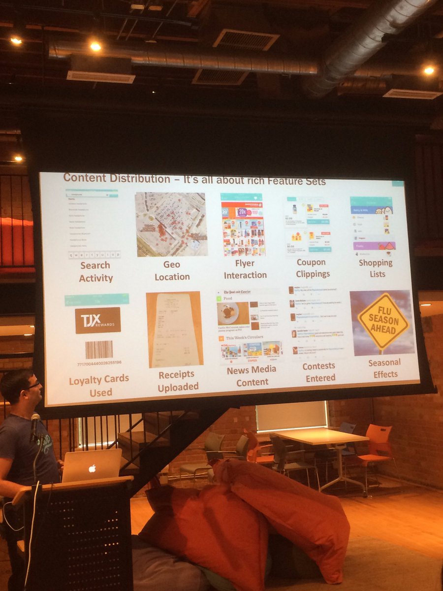 motasem's tweet photo. Explaining #BigData (V)ariety at @getflipp in a talk by @drtumne #hackondata @torapachespark @wattpad https://t.co/tjrz6Hpjci