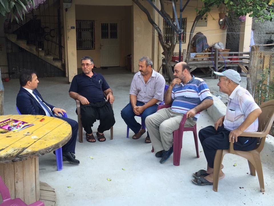 Mehmet Akif Ersoy Mahallemizde Nuri Aydınoğlu Beyin evine misafir olduk.
