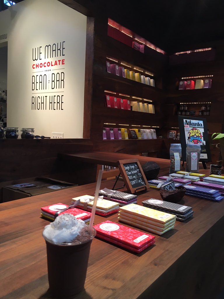 Whoa. Mind blown. Starting the weekend off right w some ridiculous frozen chocolate at <a href="/XOAtlChocolate/">Xocolatl Chocolate</a> @KrogStMarket