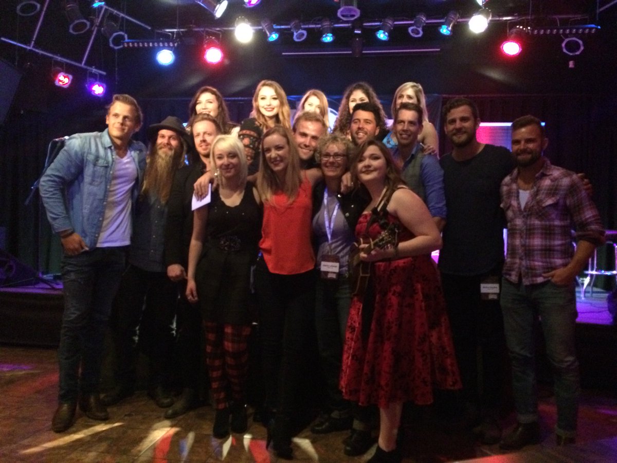 AdamGregorySong's tweet photo. So proud &amp; pleased to be among this wonderful group of #albertatalent for @SIAshowcase at #CCMA40 - what a rush! https://t.co/fC7VTsABWB