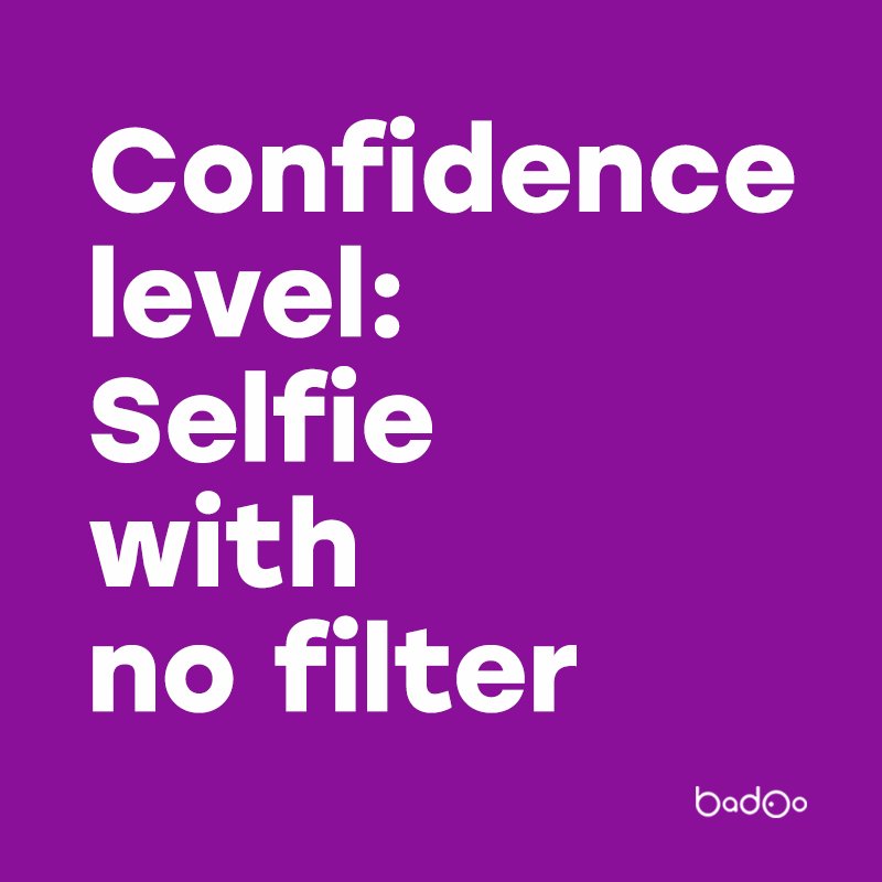 Badoo's tweet photo. No filter necessary #BeYou #BadooApp https://t.co/TRpydML6Eq