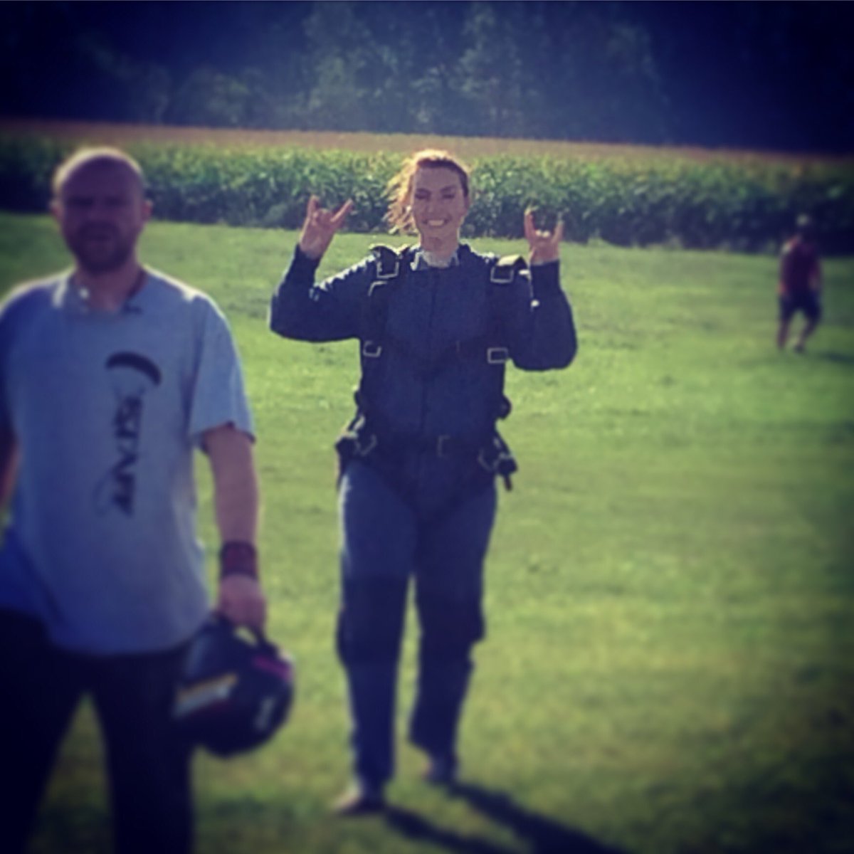BurnsCourt's tweet photo. If at first your don't succeed, skydiving isn't for you #isucceeded https://t.co/lNBHIyYS7m