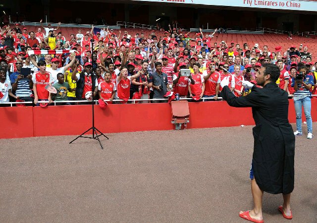 ThanksForToday Gooners untuk kemengannya :*