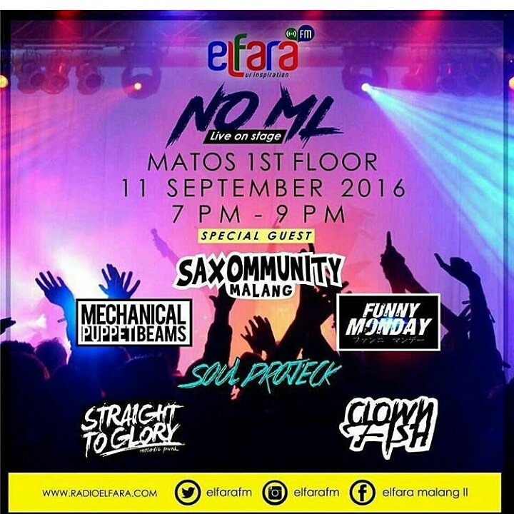 BESOK!!! Bakal seru"an bareng Kami dan Band Malang Pop Punk lainnya , bisa liat lgsg ke Matos/dnger di Radio Elfara