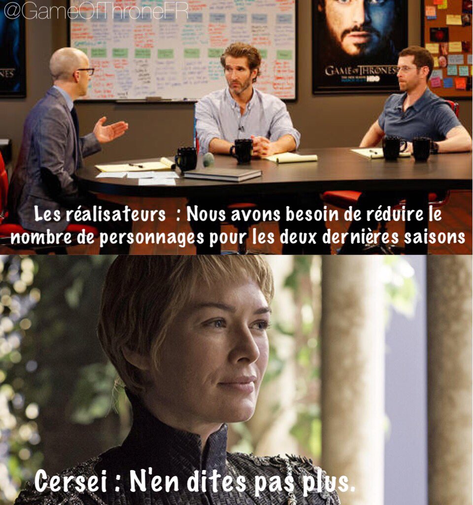 Cersei : "N'en dites pas plus.." 😂