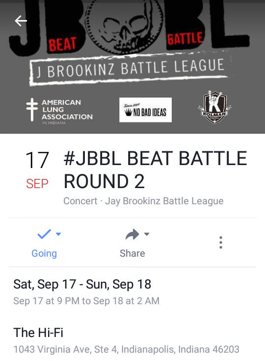__JusBe's tweet photo. Next Saturday! @jbrookinz Beat battle!  #JBBL #DontSleep see @__JusBe producer @_ETAmusic in there. 💯 #Season2 https://t.co/T432cJj6yt