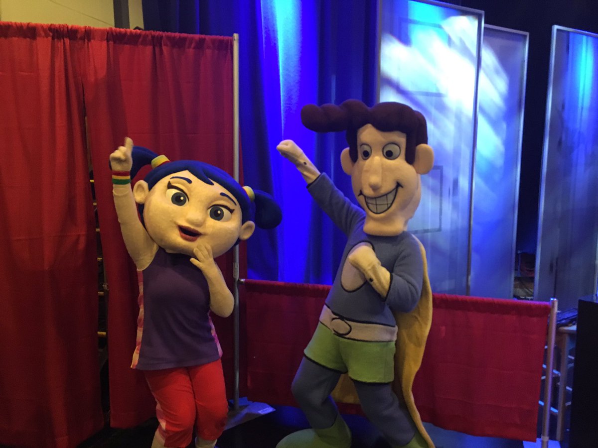 Spending some QT with these two #cbcopenhouse #cbcnl #Napkinman #Bo-OTG