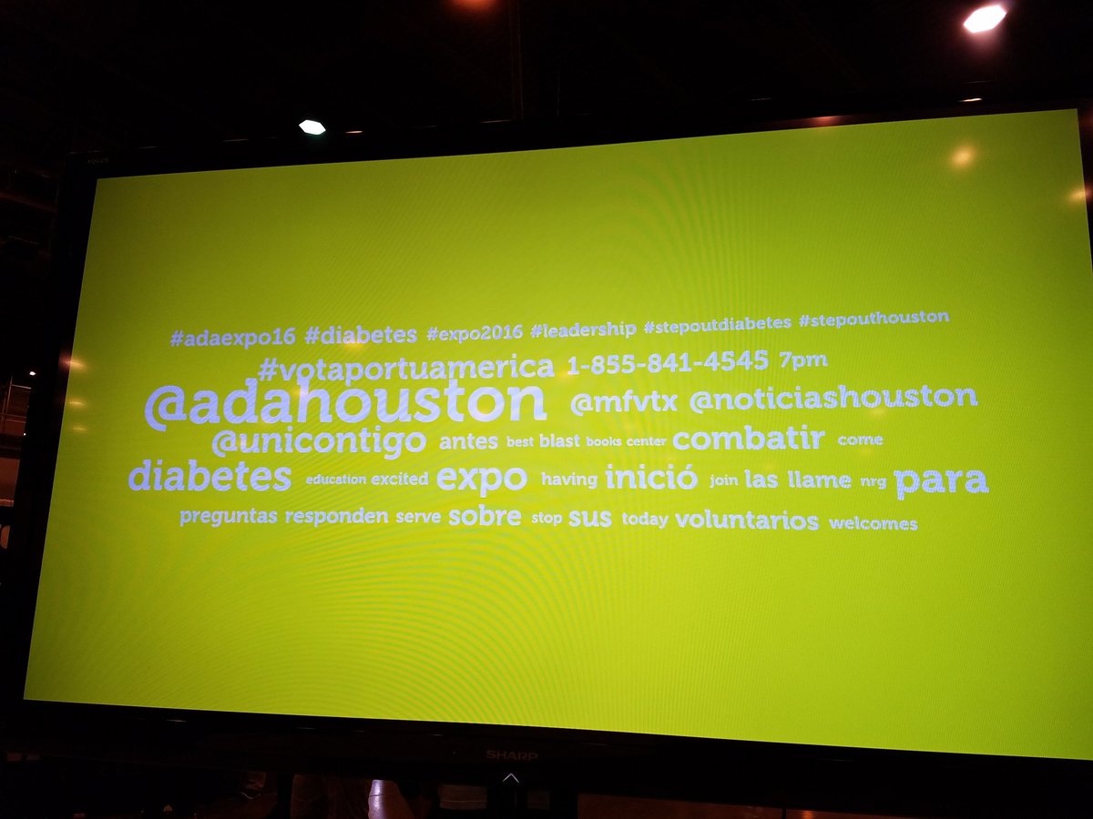 #ADAEXPO2016 #STEPOUTHOUSTON are trending on Twitter!