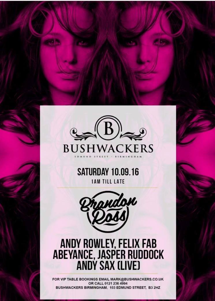 AndySaxUK's tweet photo. Final destination Brum's best #afterparty at @bushwackersbirm #HouseMusic #Garage #Bassline #ClubClassics #Saxophone https://t.co/xLm6Oy0NnQ