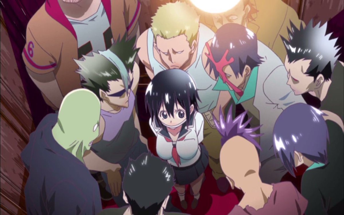 a_nimearchive's tweet photo. Blood lad (2013)
-a vampire obsessed with Japanese culture vows to resurrect a girl who came into his world https://t.co/1yU5yjHfTS