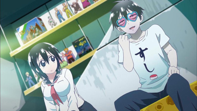 a_nimearchive's tweet photo. Blood lad (2013)
-a vampire obsessed with Japanese culture vows to resurrect a girl who came into his world https://t.co/1yU5yjHfTS