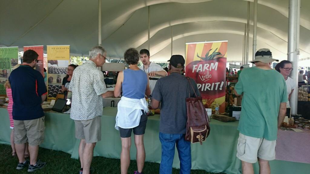 RMHofCville's tweet photo. Check out.@backpocketprov at the Heritage Harvest Festival @TJMonticello. Awesome products &amp; helping us today, too! https://t.co/ycNOwNP3bR
