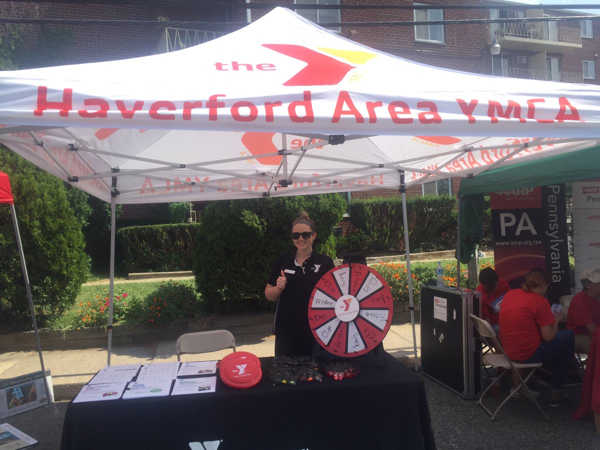 HeatherRago's tweet photo. Hanging out at the Haverford Music Fest! #HMF2016 @ncashmanYMCA @davidmullin18 @pfvYMCA https://t.co/JXTaagGpD1