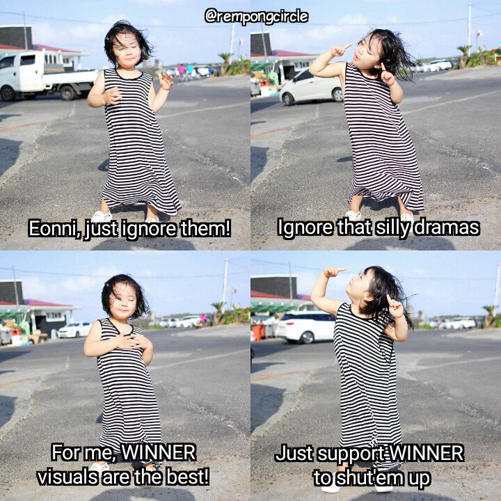 rempongcircle's tweet photo. Listen to this cute girl 😎 #supportMINO #supportWINNER https://t.co/FCcDZnKEaC