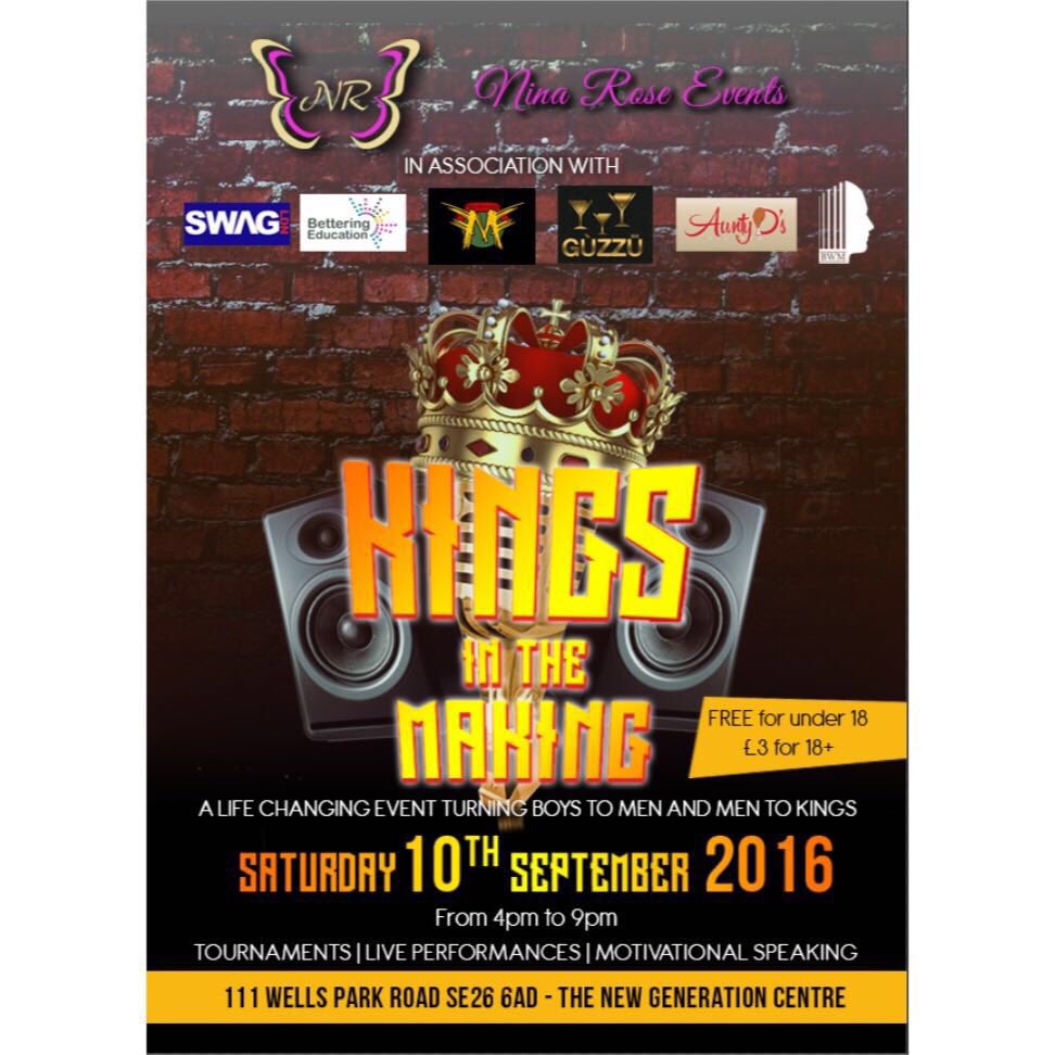 BoyWonderMGT's tweet photo. #KingsInTheMaking 111 Wells Park Road SE26 6AD w/ @GainageApparel @AuntyDsKitchen @ninaroseevents Come down https://t.co/ACEclxcusn