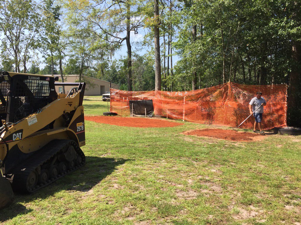Fall maintenance! Go Saints!