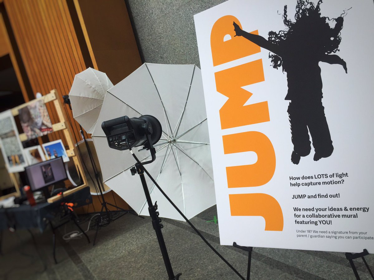 KWpanda's tweet image. Exploring @MakerExpo ? Stop by @ImagineAShow and be part of JUMP! We accept jumpers of all ages!