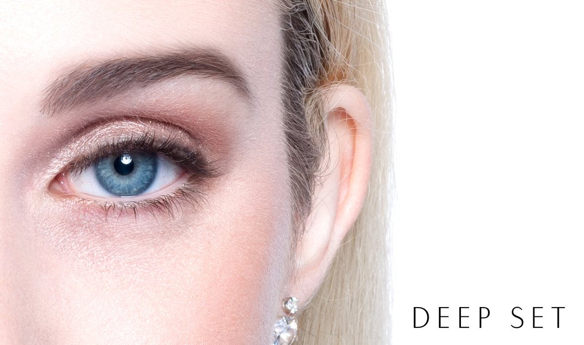 velour_beauty's tweet image. #DeepSet Eyes:
• Brow bone protrudes outwards
• Eyes set deeper into the socket
