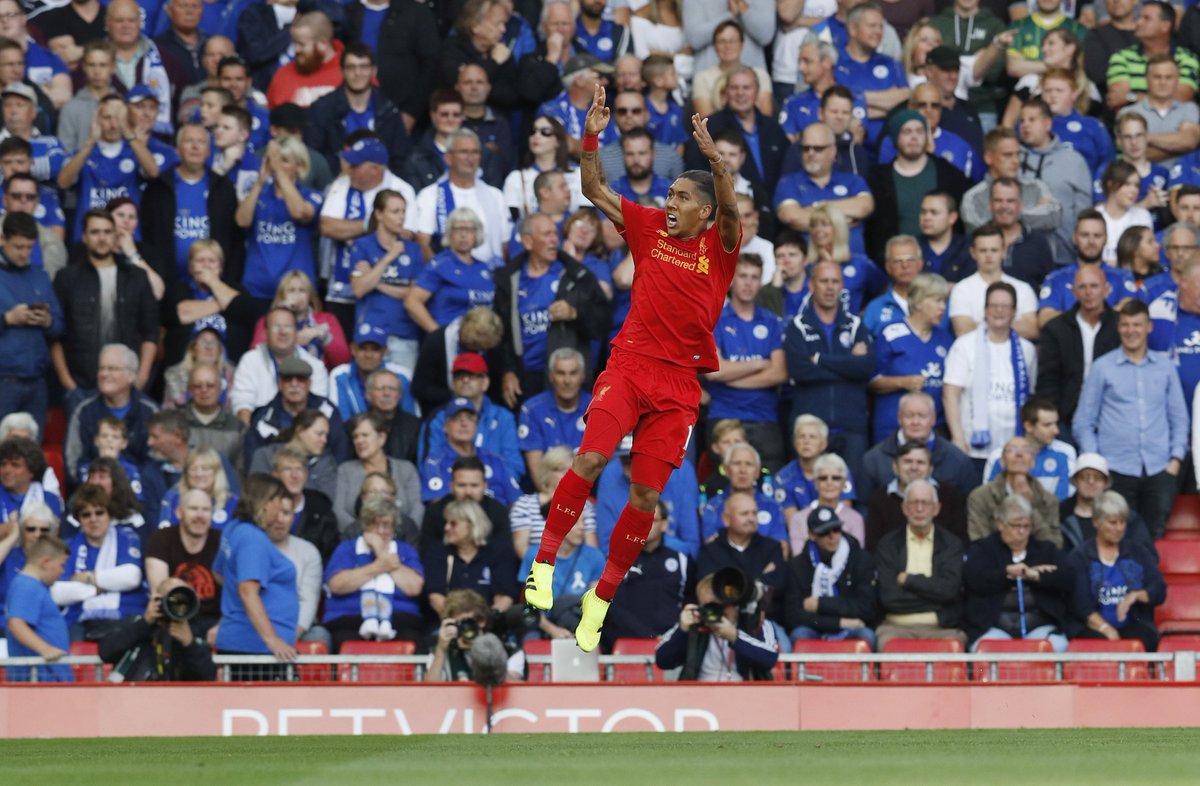 Roberto Firmino has scored 10 Premier League goals in 2016, no Liverpool player has scored more.

Flying high.