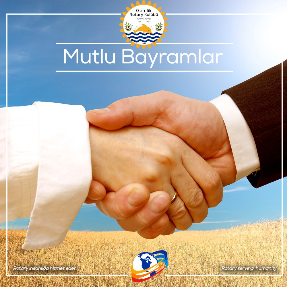Mutlu Bayramlar  #gemlikrotary #kurbanbayramı