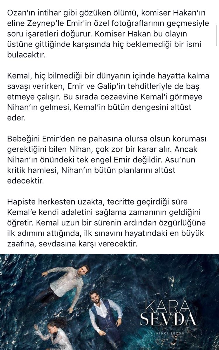 teamkarasevda's tweet photo. #KaraSevda 36. Bölüm Özeti https://t.co/BCXZPztD7R