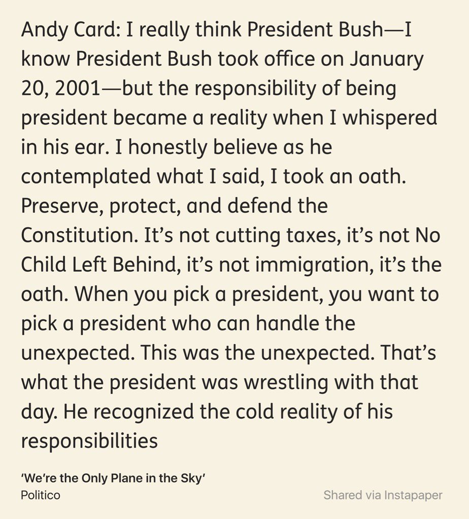 Borthwick's tweet photo. If you are considering a vote for Trump read this account of a Sept day &amp; the "cold reality" https://t.co/J76AJL8Bmh https://t.co/K83uyauosw
