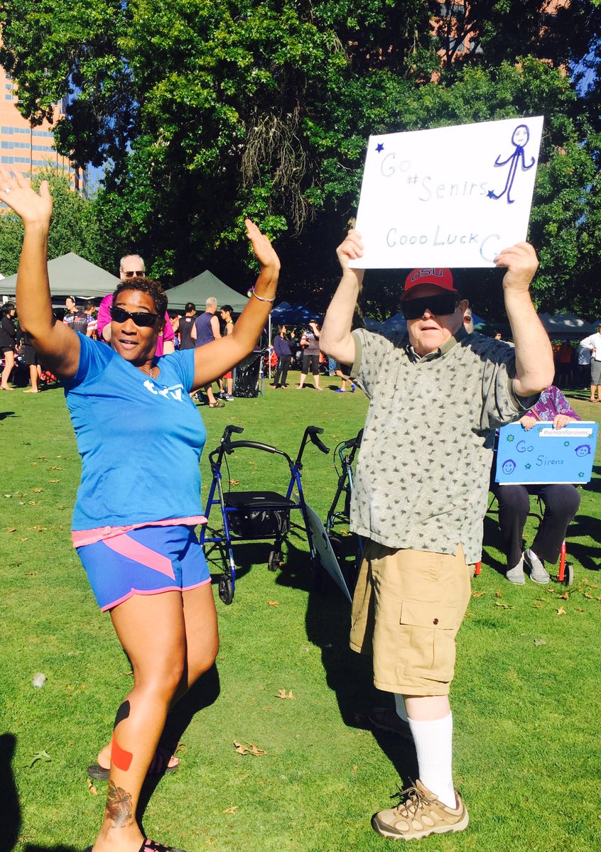 PheasantMktg's tweet photo. @CourtyardFount dancin w/ @KPNorthwest #seniorsforsirens  #thrivingdragons @pdxdragonboat races #frontierculture https://t.co/T98ctFL3QO