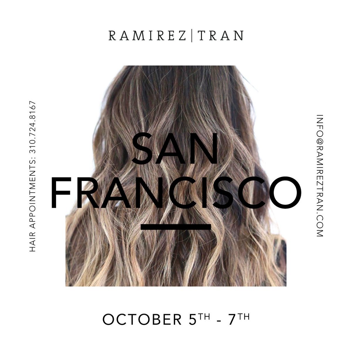 RamirezTranHair's tweet photo. Bay Area - time for a fall refresh! Make your appointments today with @JohnnyRcolor and @anhcotranHAIR!
#ramireztran https://t.co/nej5mVd45X
