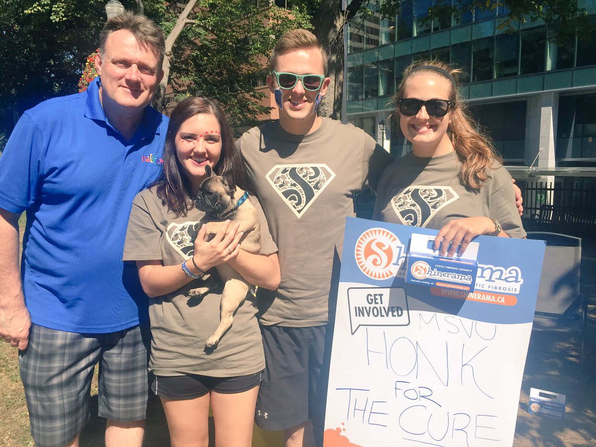 MikeSavageHFX's tweet photo. Thanks to the @MSVU_Halifax #Shinerama team for spending the day in @DowntownHalifax! @VirginRadioHali https://t.co/ZtaLbnWpN4